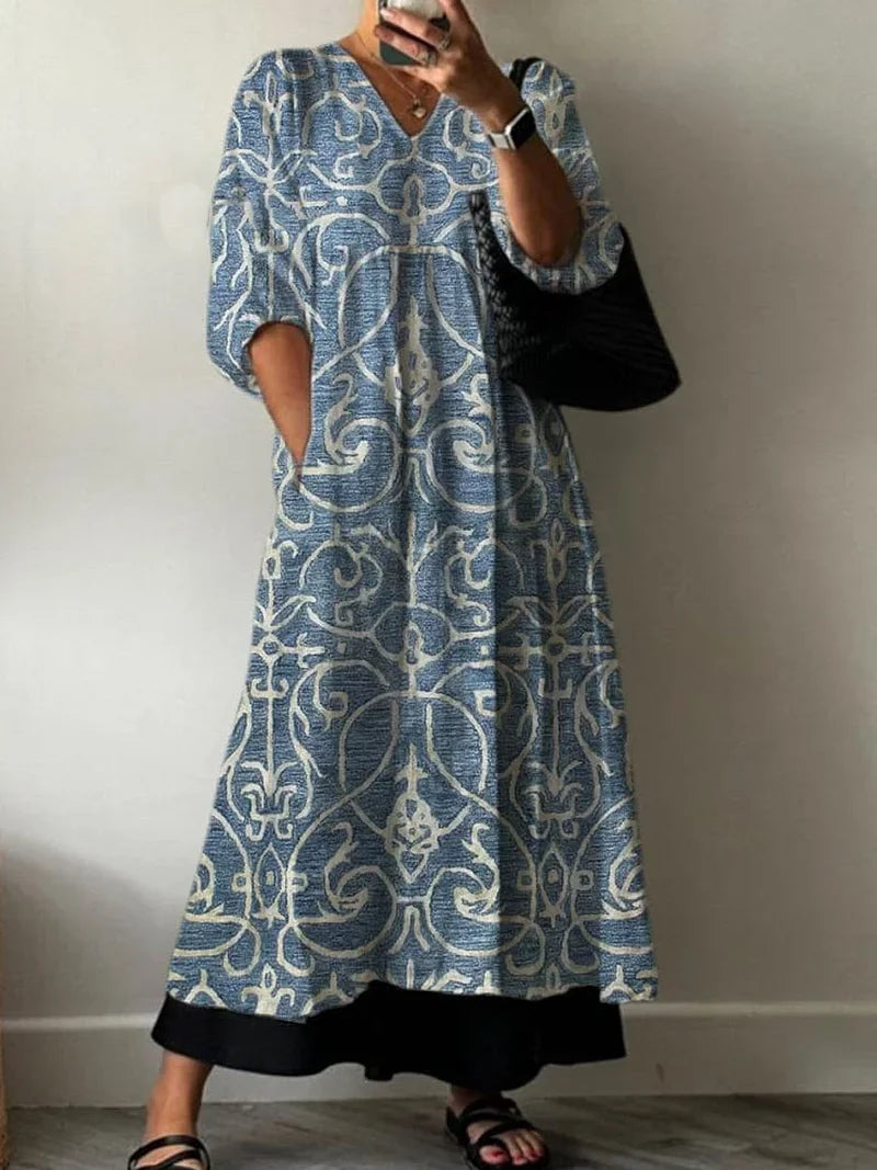 June | Soft Bloom Tie Dress