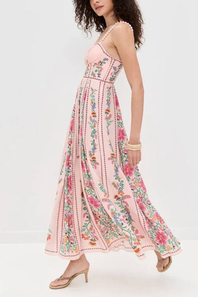 Elaya | Tiered Boho Maxi Dress