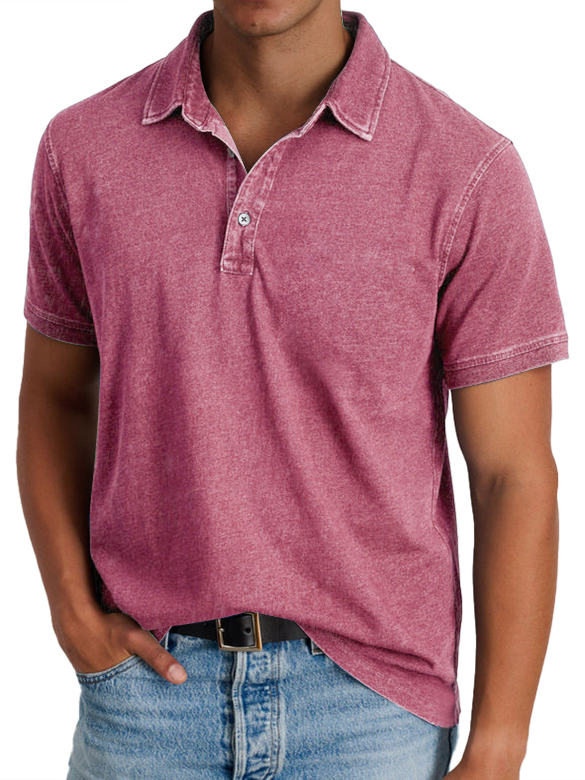 Mason | Classic Stone-Wash Polo Shirt