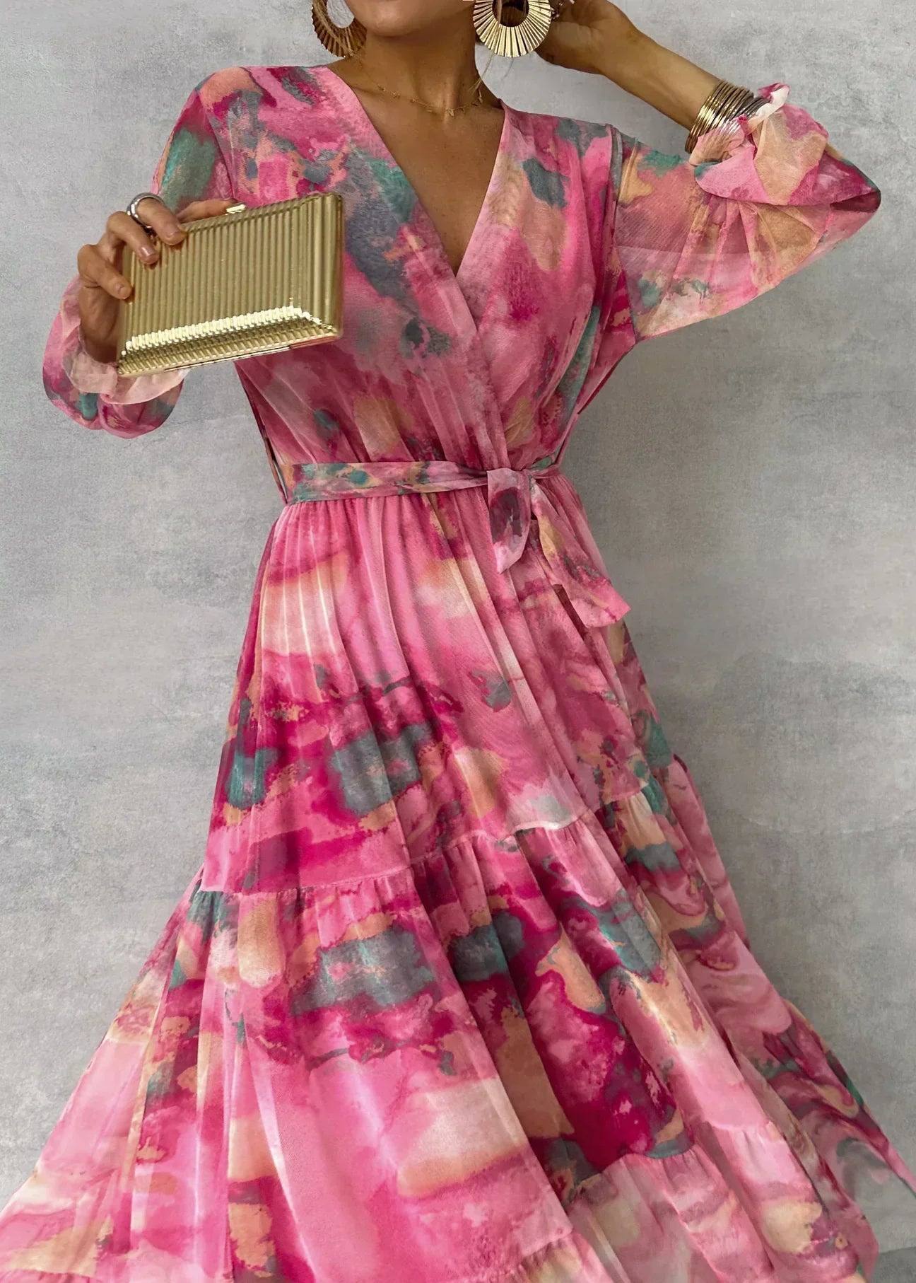 Lenora | Bloom Wrap Dress