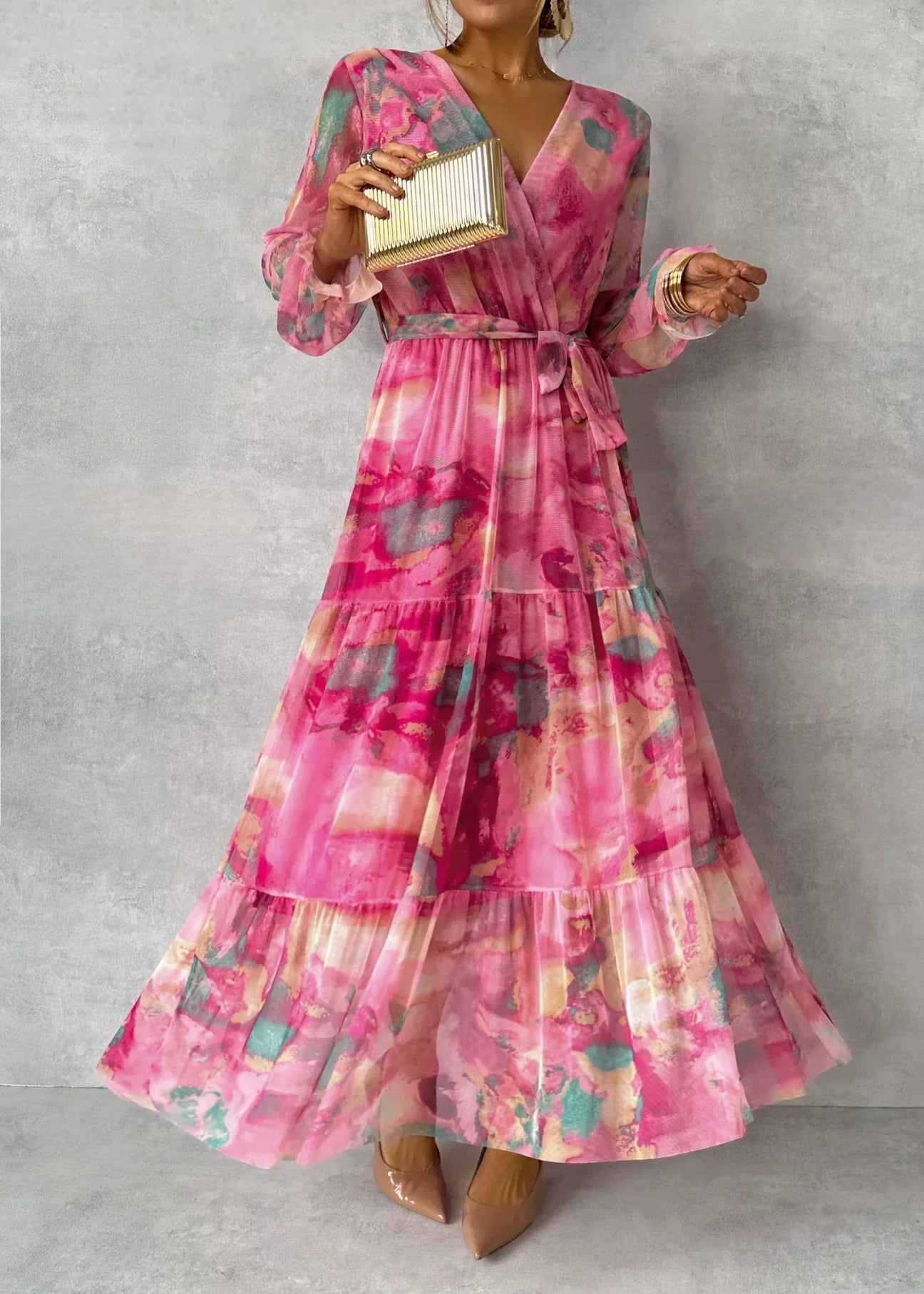 Lenora | Bloom Wrap Dress