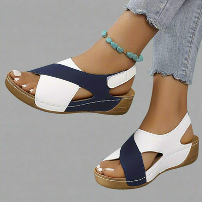 Isla | Dual-Tone Supportive Summer Sandals