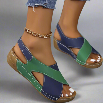 Isla | Dual-Tone Supportive Summer Sandals