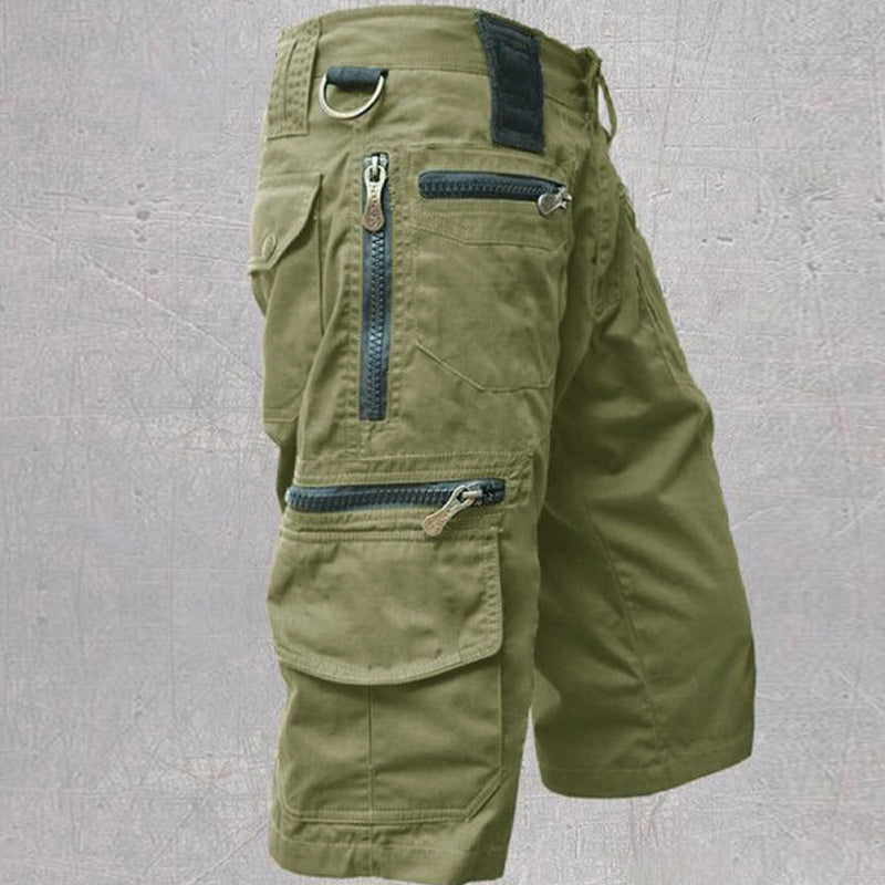 Troy | Tactical Multi-Zip Cargo Shorts