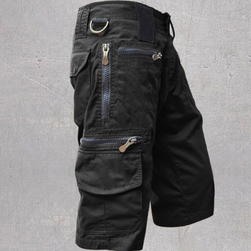 Troy | Tactical Multi-Zip Cargo Shorts