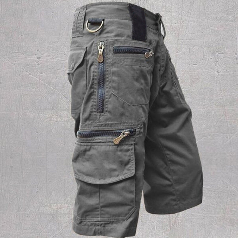 Troy | Tactical Multi-Zip Cargo Shorts