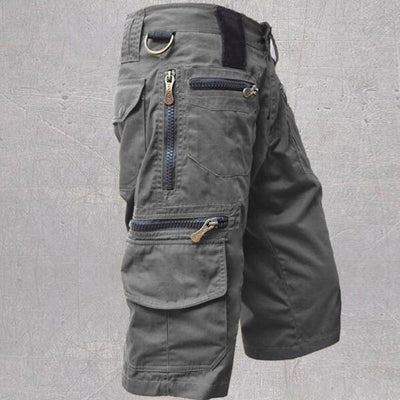 Troy | Tactical Multi-Zip Cargo Shorts