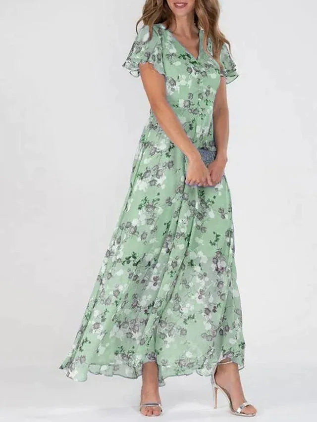 Aleira | Elegant Casual Maxi Dress