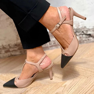 Mirella | Two-Tone Pointed Heels