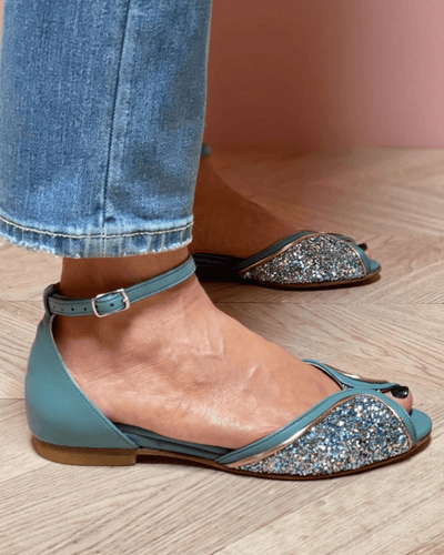 Bridget | Glitter Low Sandals
