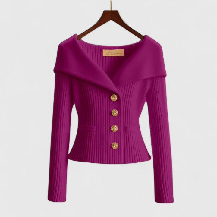 Clariza | Elegant Knit Cardigan