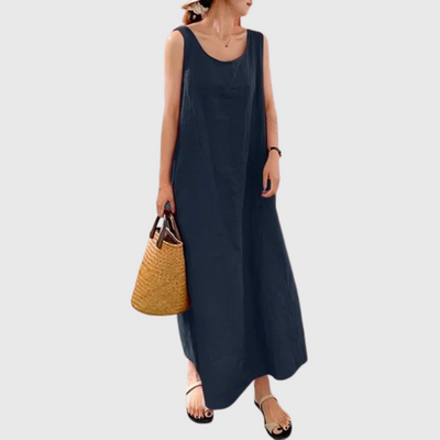 Amelia | Sleeveless Minimalist Summer Dress