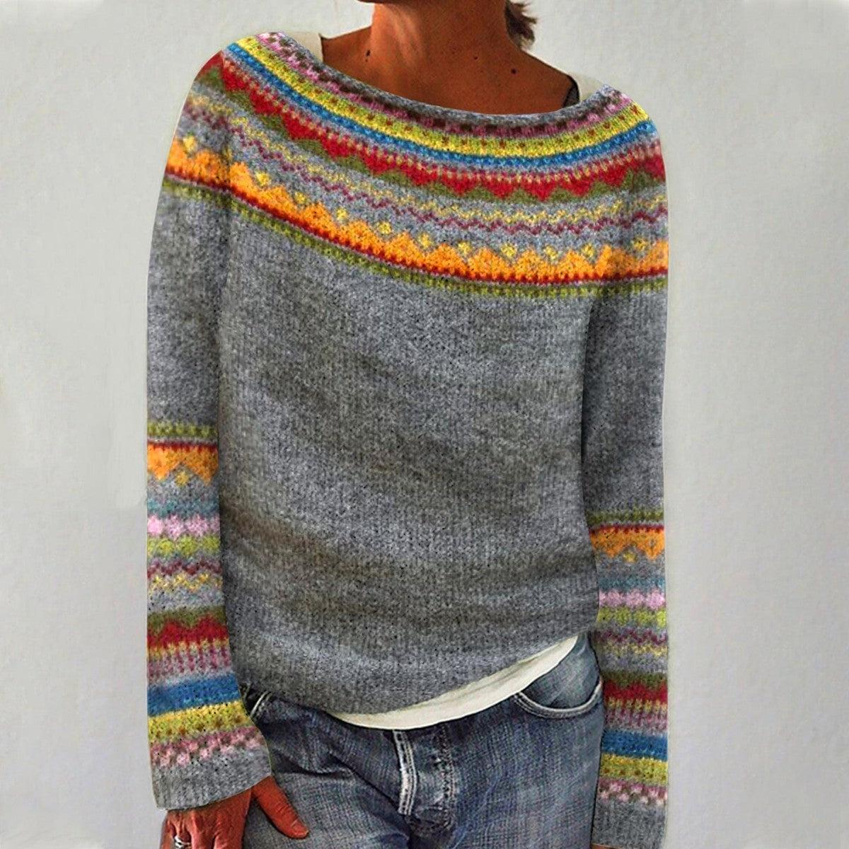Emily | Cozy Retro Sweater