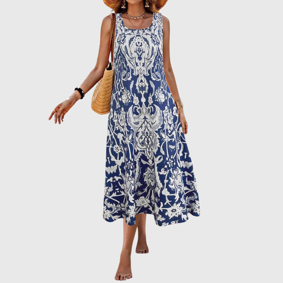Lila | Boho Pattern Summer Dress