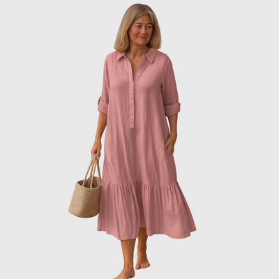 Grace | Collared Hemline Summer Dress