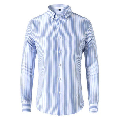 Landon | Bold Vertical Stripe Dress Shirt