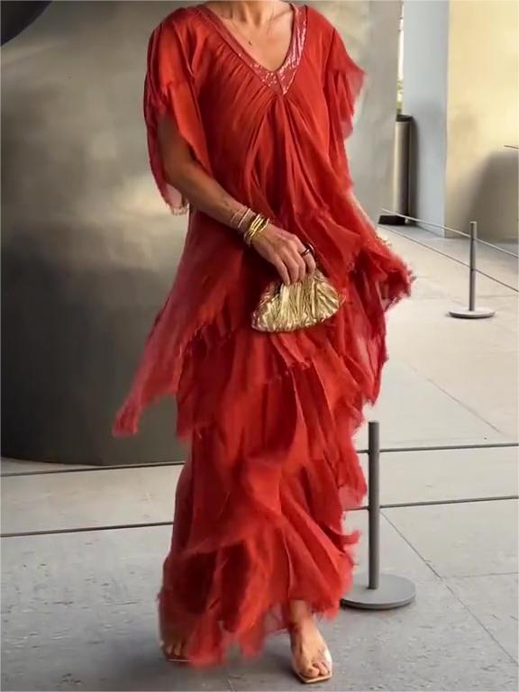 Elaine | Elegant Flowing Dress