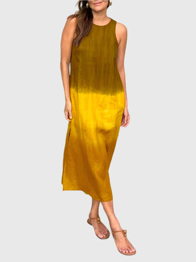 Lea | Mocha Fade Sleeveless Maxi Dress