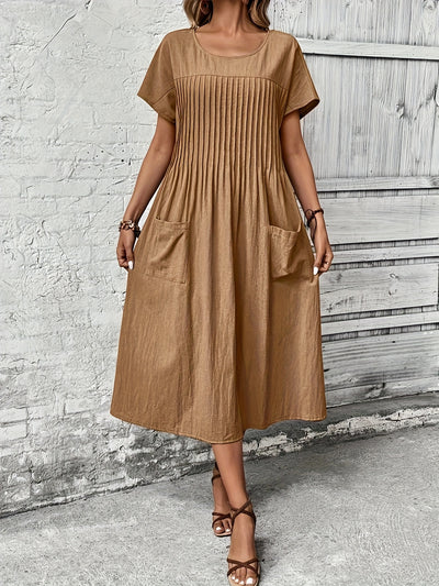 Skylar | Light Blue Batwing Midi Dress