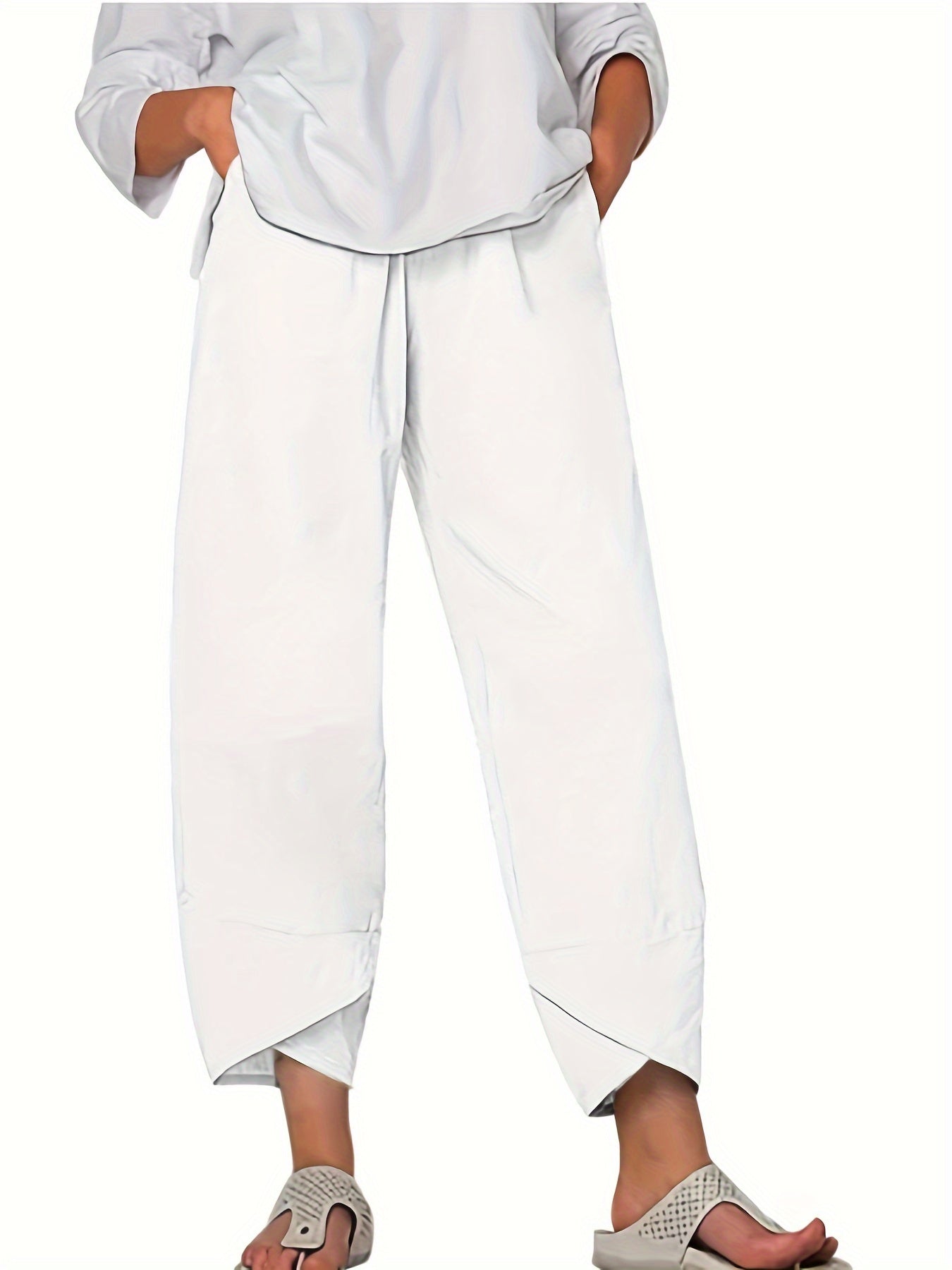 Judith | Elegant Comfort Trousers with Side Pockets