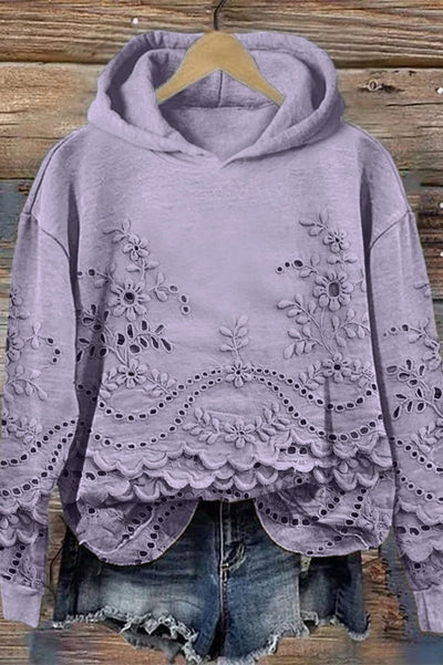 Jenna | Lace Meadow Hoodie