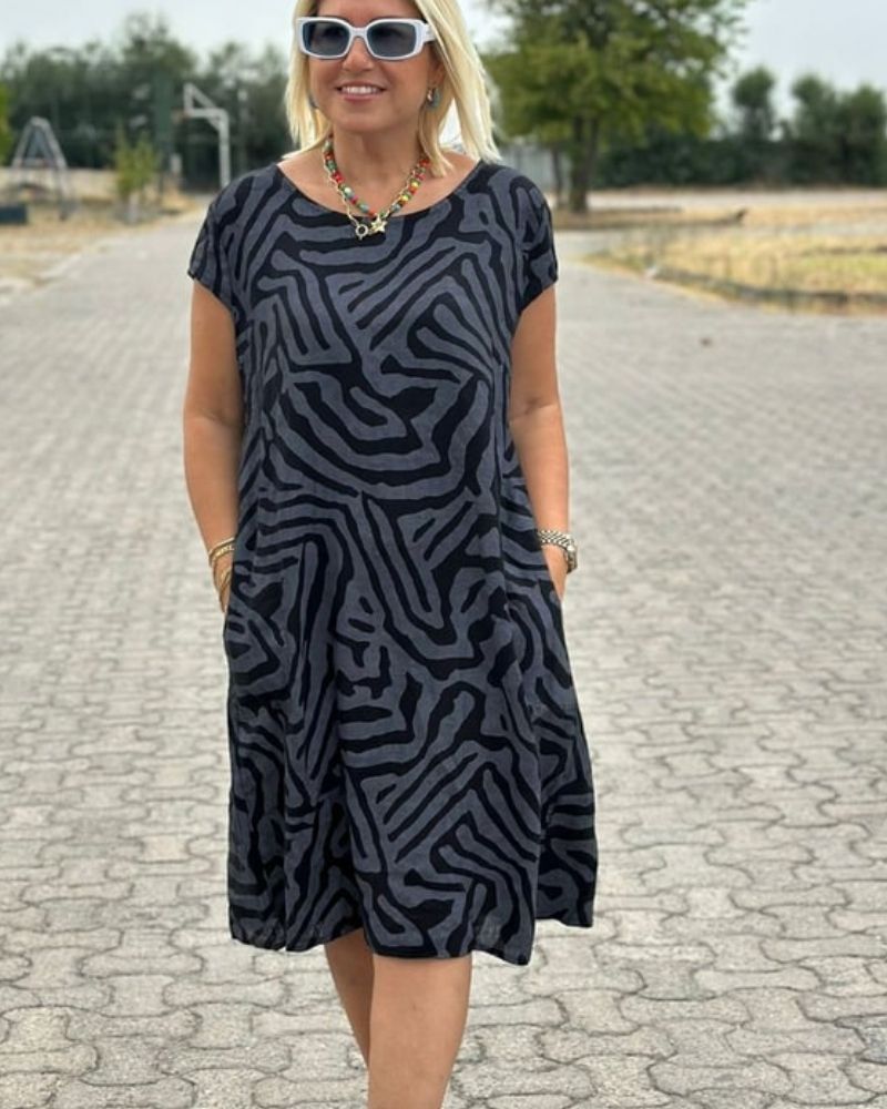 Natalie | Round Neck Dress