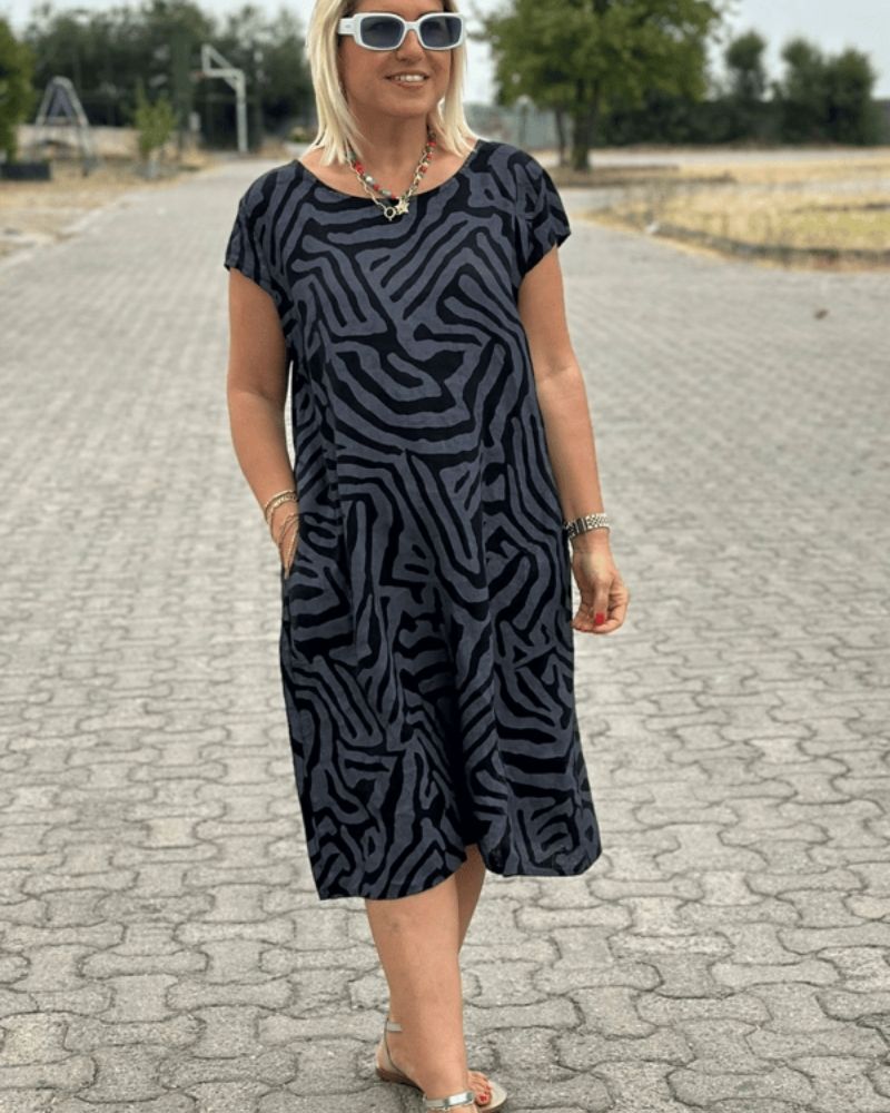 Natalie | Round Neck Dress