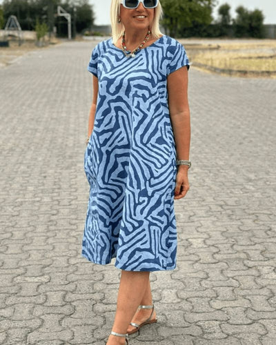 Natalie | Round Neck Dress