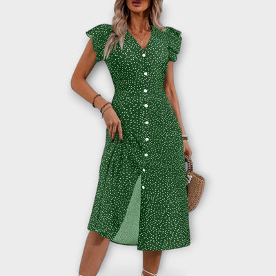 Polka | Elegant Midi Dot Dress