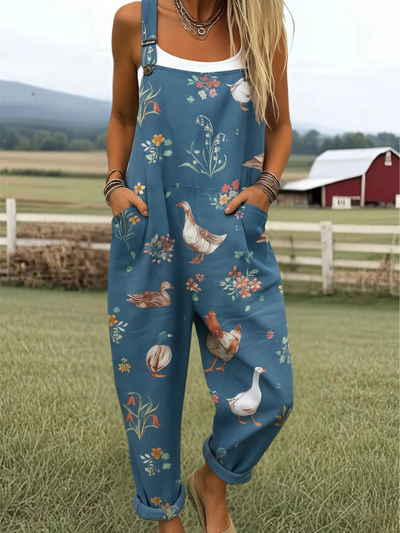 Ellie | Farmyard Fun Relaxed Overalls