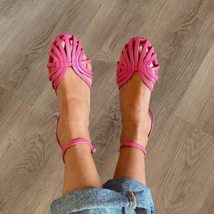 Soleil | Woven Flat Sandals