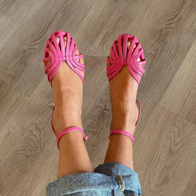 Soleil | Woven Flat Sandals