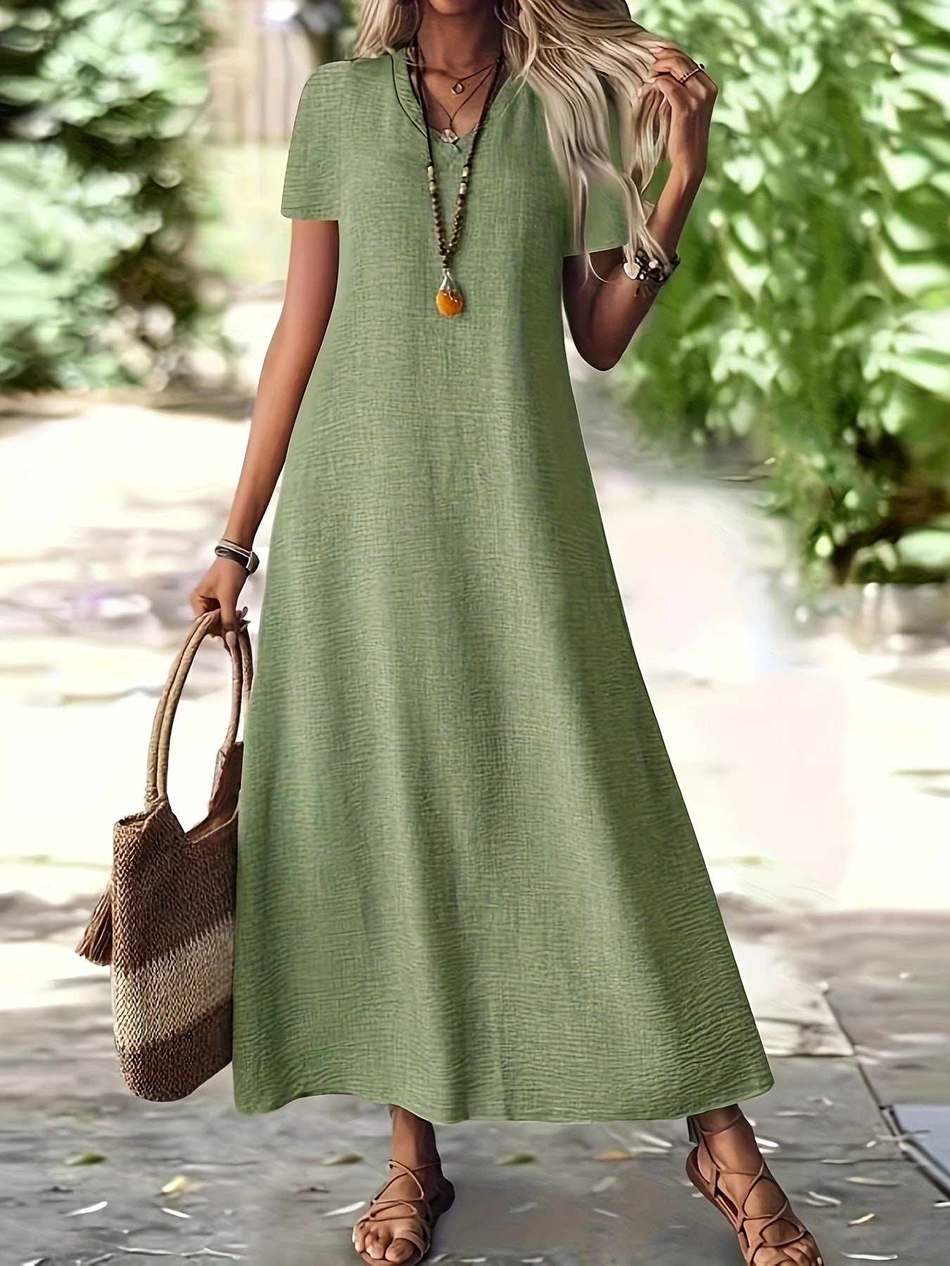 Isabelle | Elegant White Zipper Maxi Dress