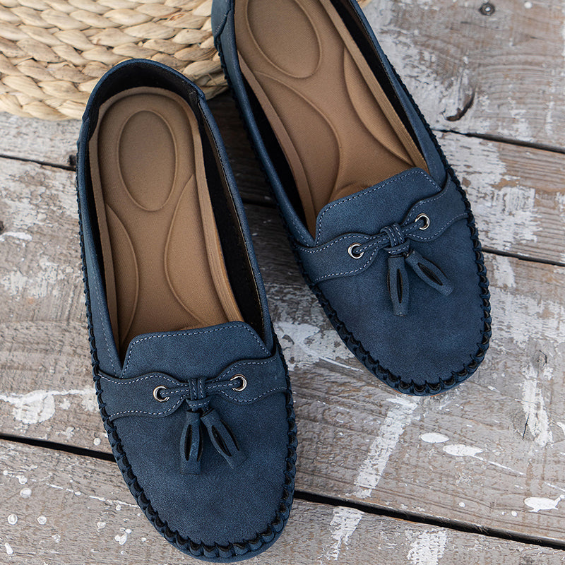 Harper | Soft Tassel Moccasin Loafers