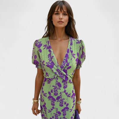 Elyse | Floral Wrap Day-to-Evening Maxi