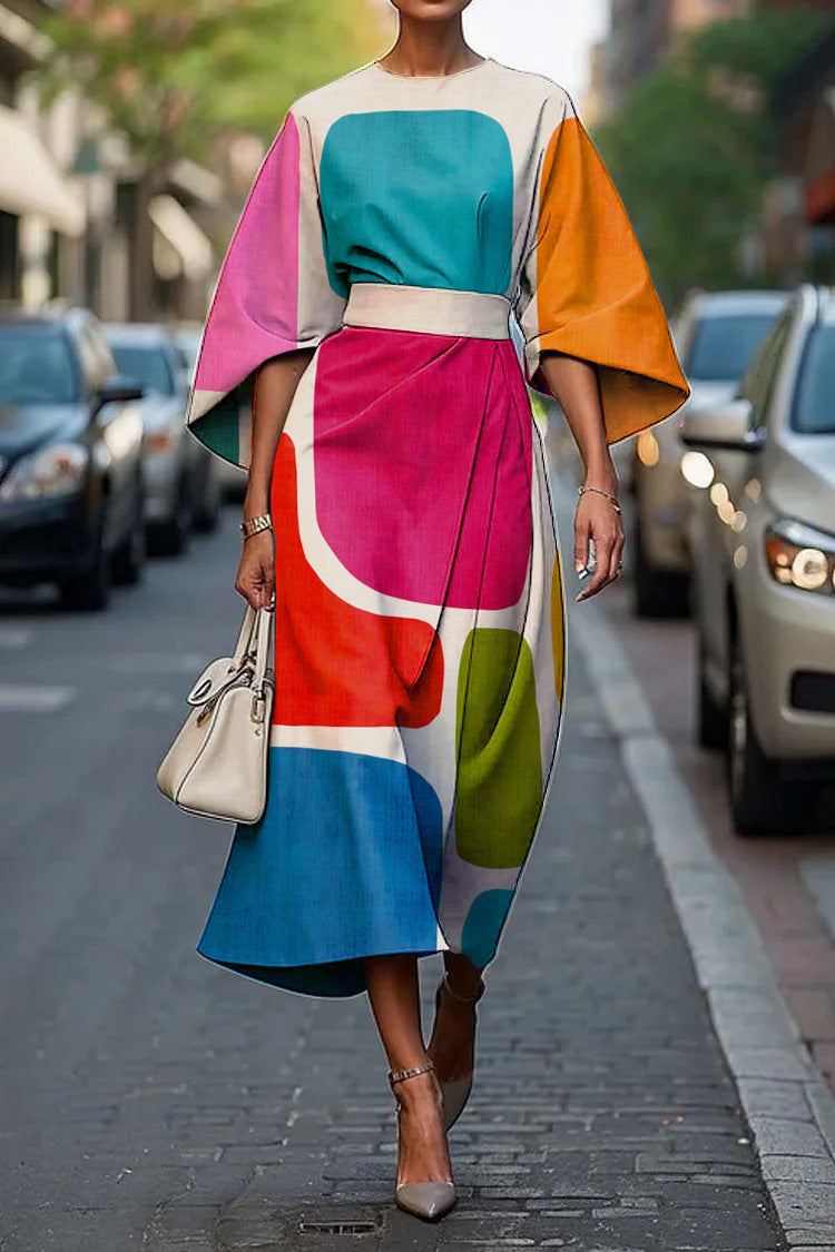 Celestine | Sculpted Elegance Midi Dress