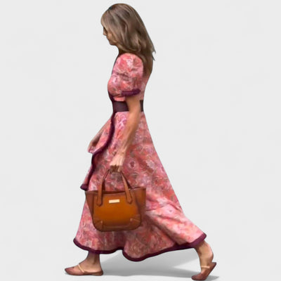 Veda | Floral Wrap Maxi Dress