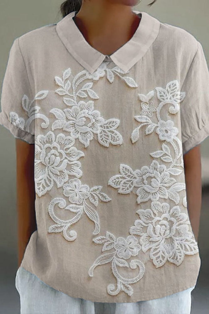 Lily | Soft Collar Detail Blouse