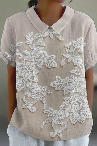 Lily | Soft Collar Detail Blouse