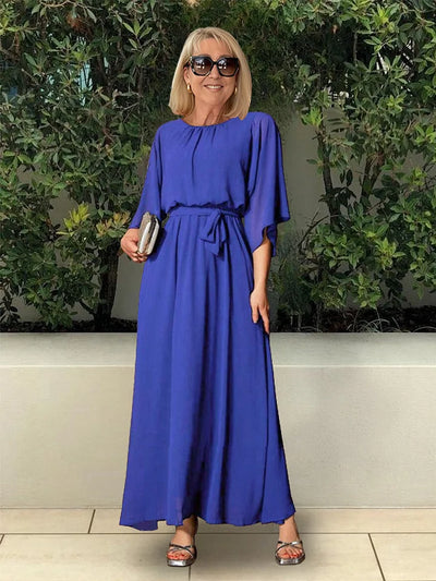 Clarisse | Elegant Chiffon Banquet Maxi Dress