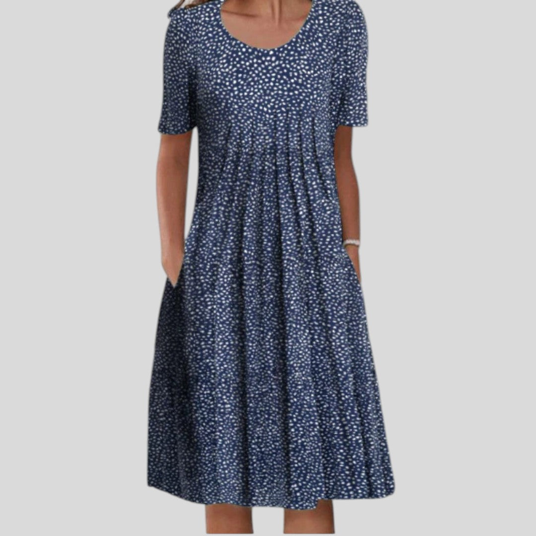 Viola | Elegant Floral Dress