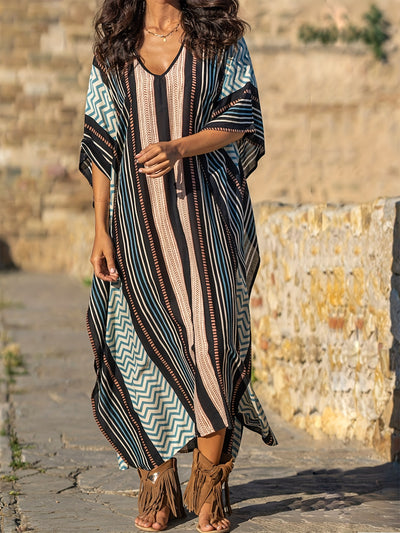 Zara | Boho Breeze Kaftan Dress