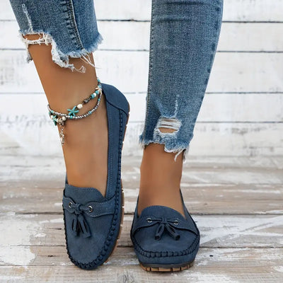 Harper | Soft Tassel Moccasin Loafers