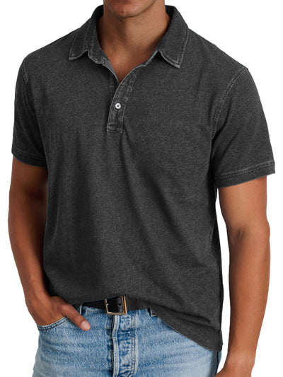Mason | Classic Stone-Wash Polo Shirt
