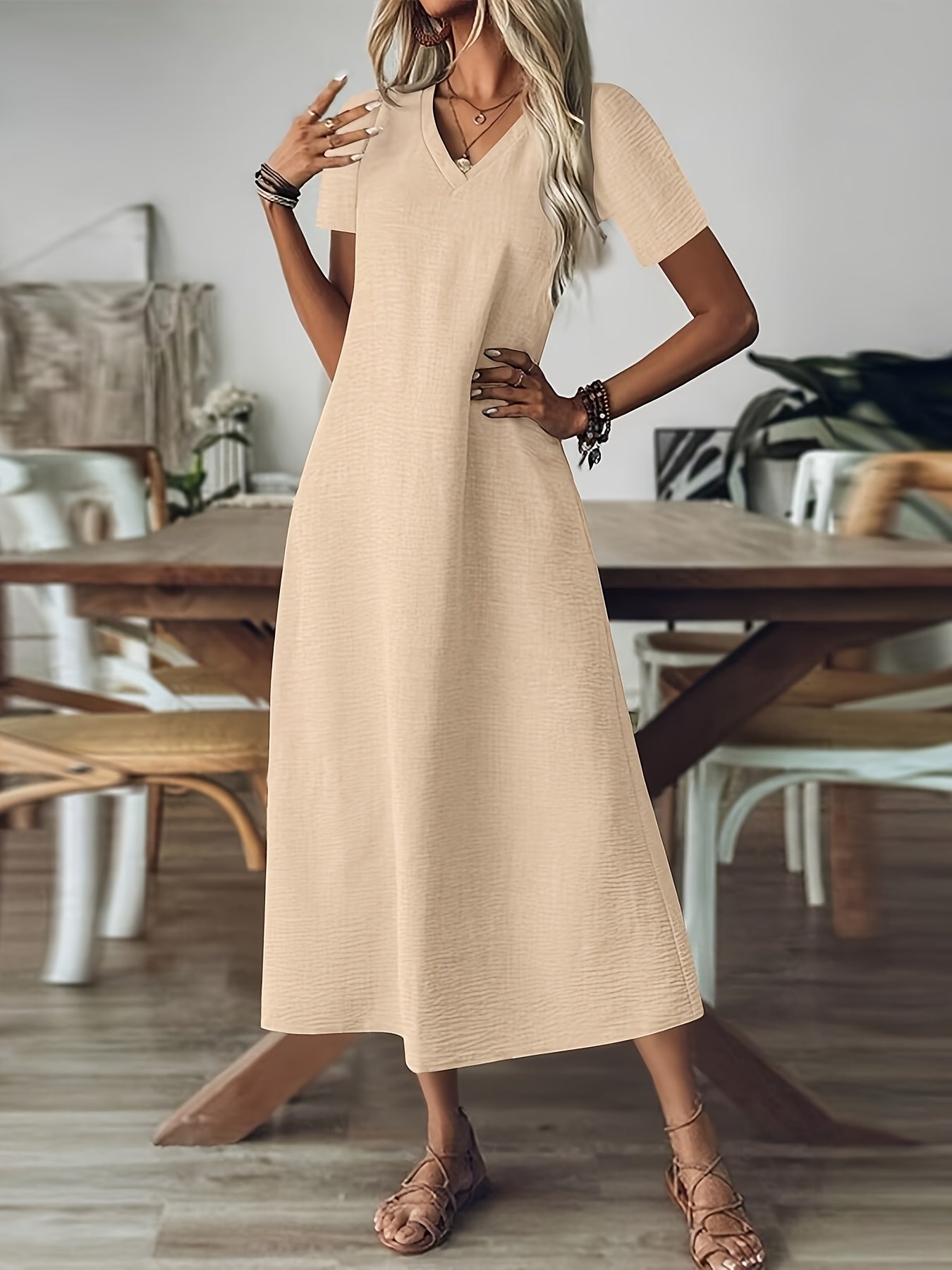 Isabelle | Elegant White Zipper Maxi Dress