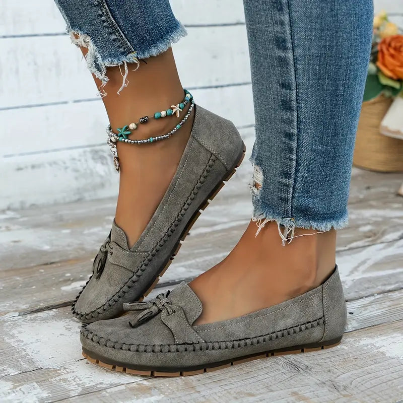 Harper | Soft Tassel Moccasin Loafers