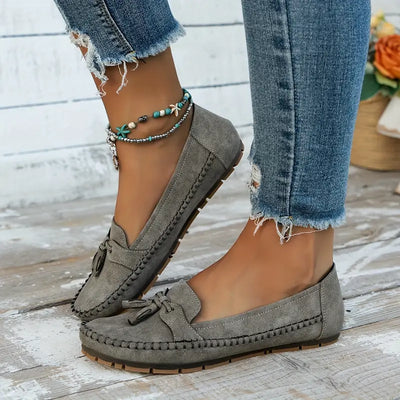 Harper | Soft Tassel Moccasin Loafers