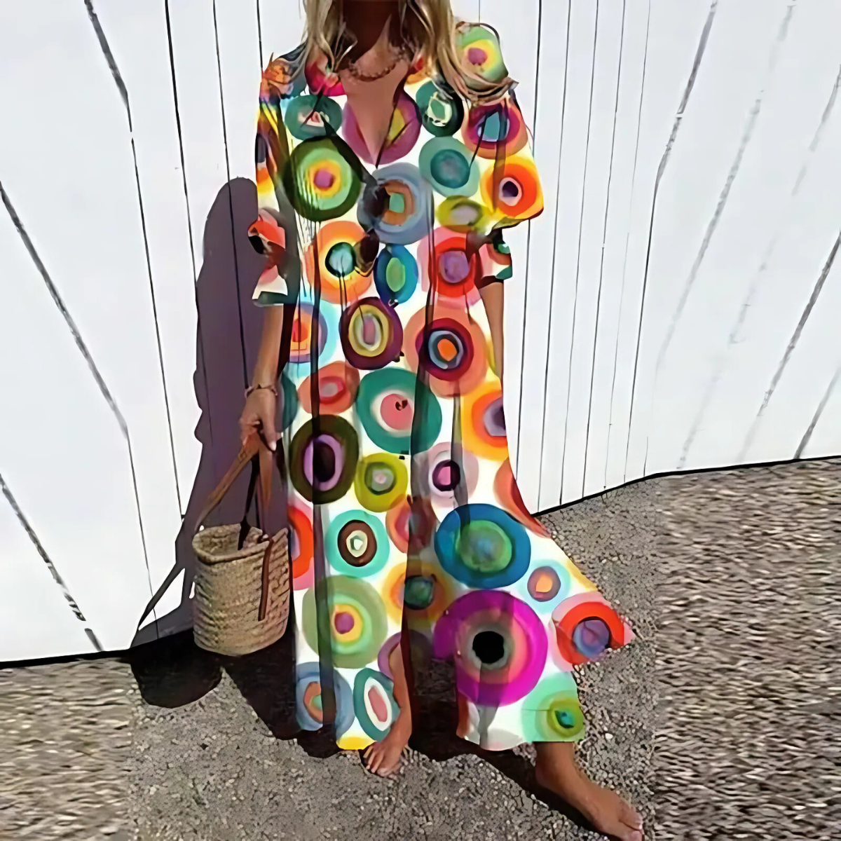 Janet | Luxury Boho Style Maxi Dress