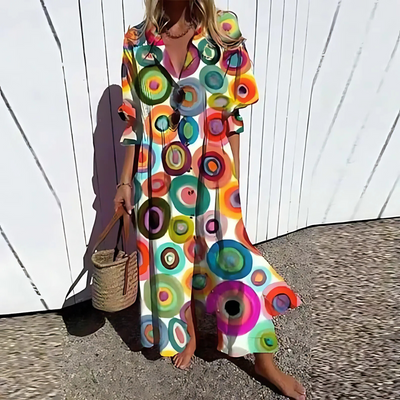 Janet | Luxury Boho Style Maxi Dress