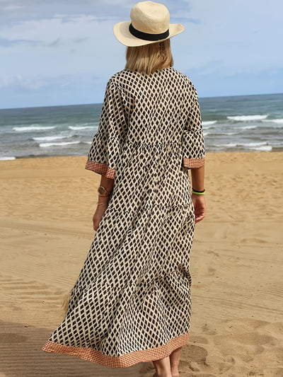 Iris | Coastal Luxe Boho Dress